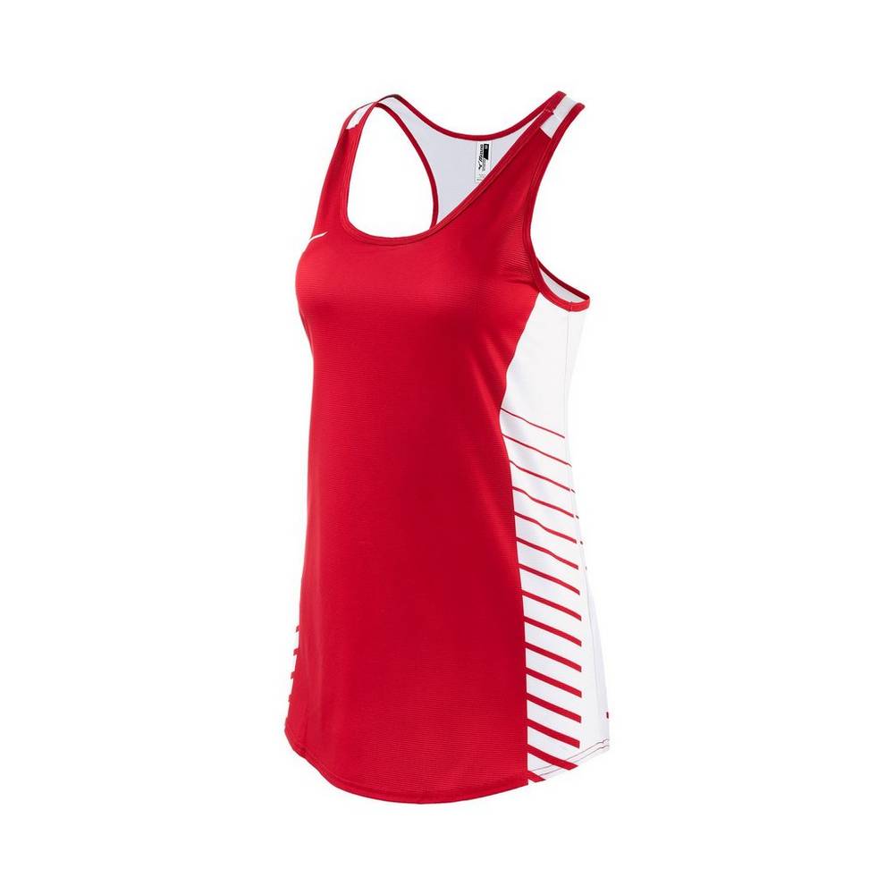 Mizuno Women's Team Tank Top Red (530096-IAS)